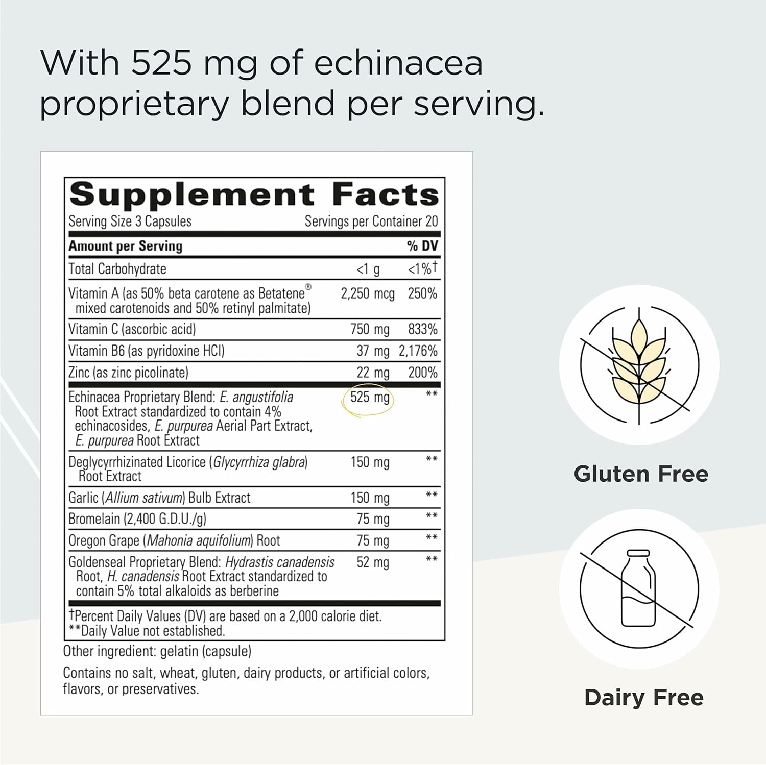 herbal blend capsules Integrative Therapeutics supplement
