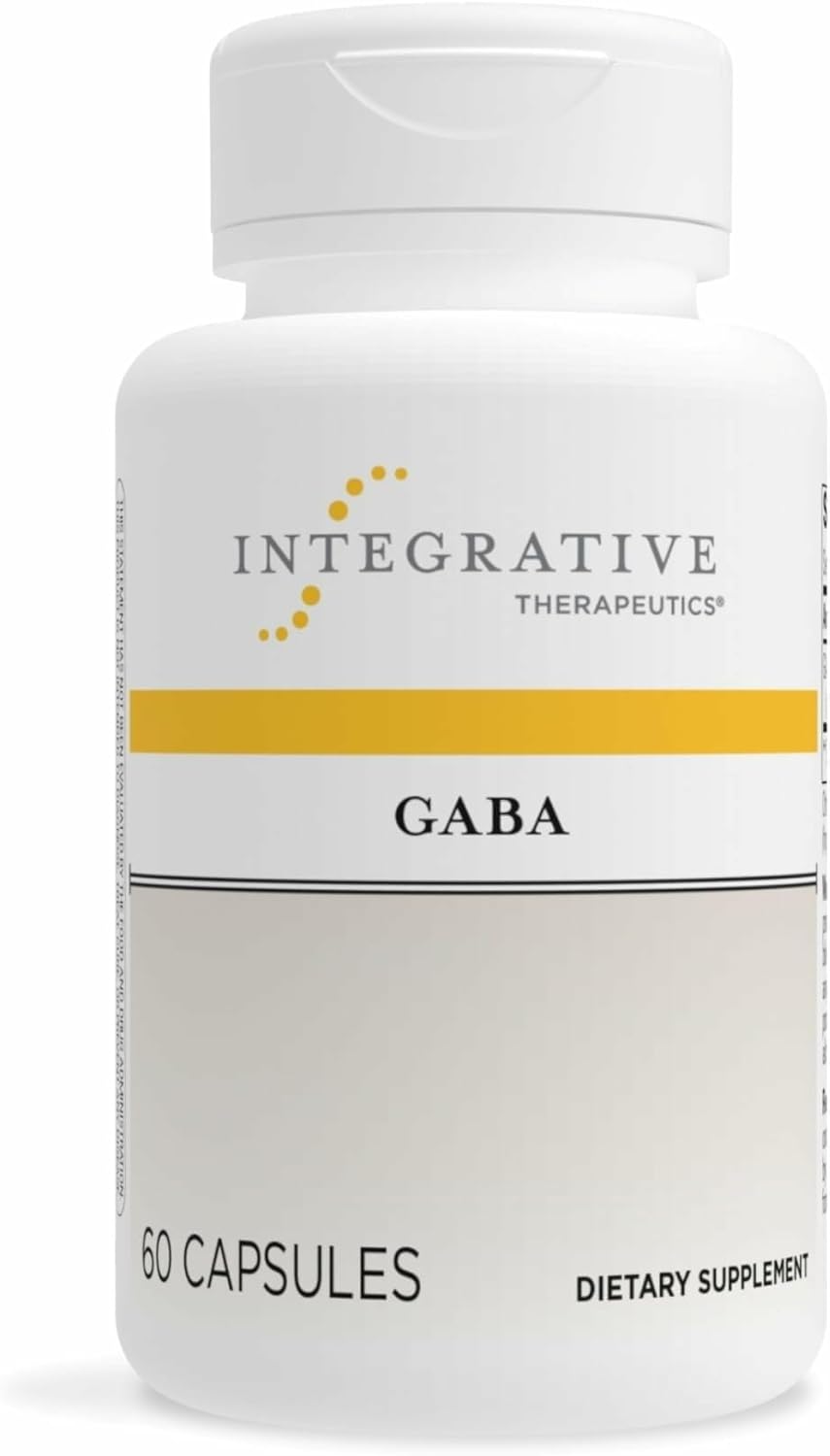 Integrative Therapeutics GABA capsules bottle 500mg
