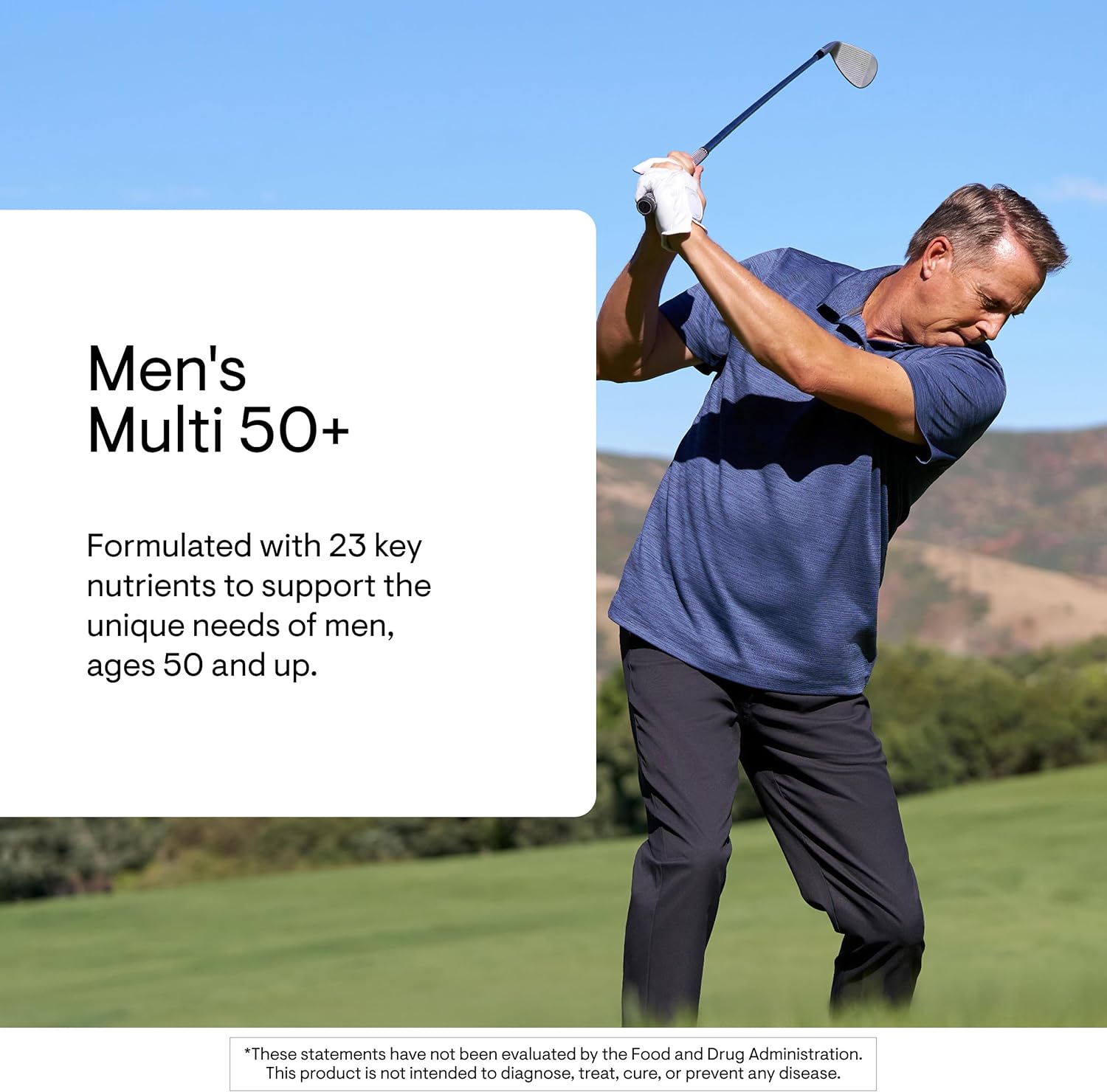 Mens multivitamin Thorne capsules wellness bottle