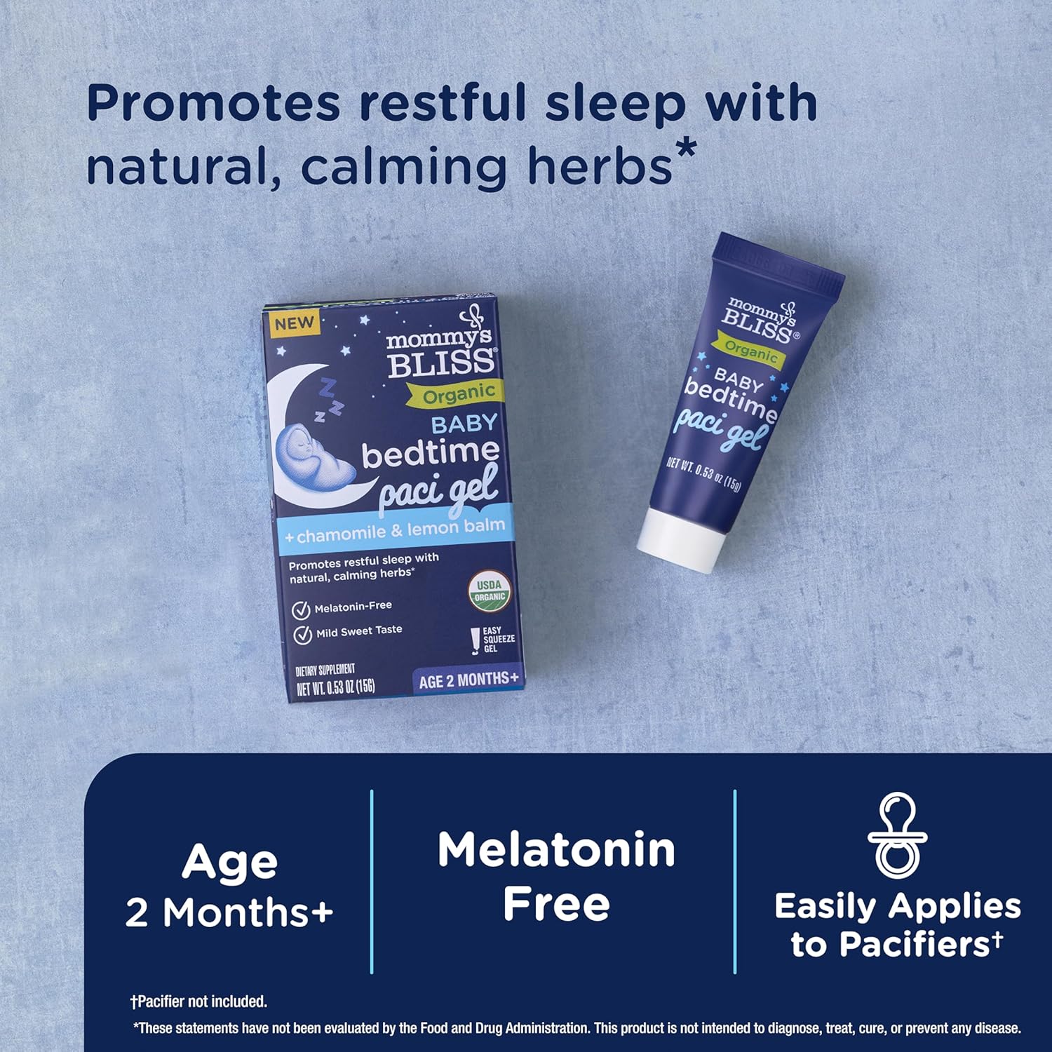 melatonin free baby bedtime gel wellness product