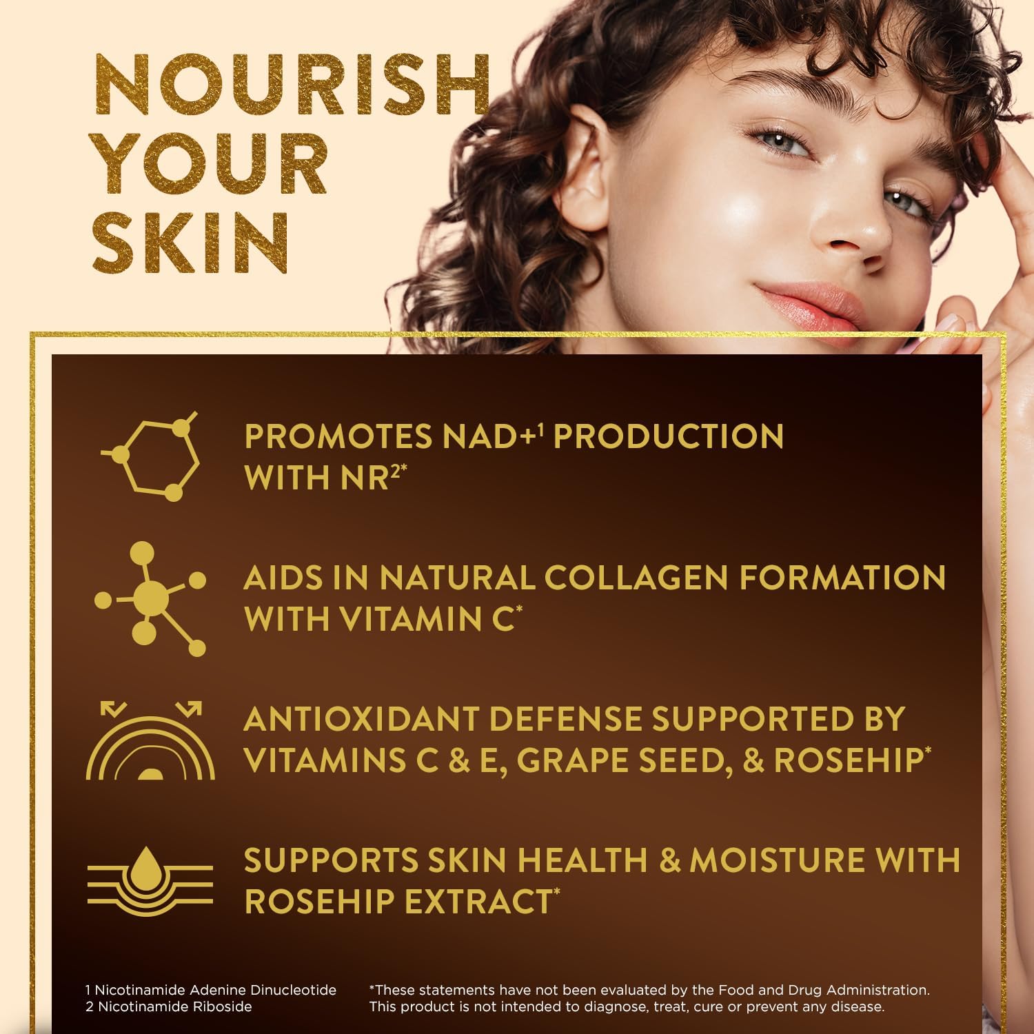 premium beauty wellness capsules close up bottle
