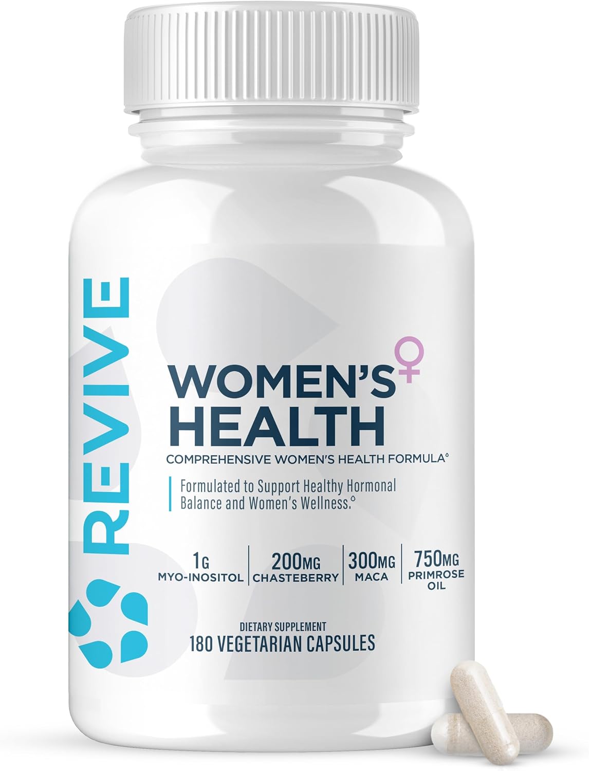 Revive womens health myo inositol capsules bottle