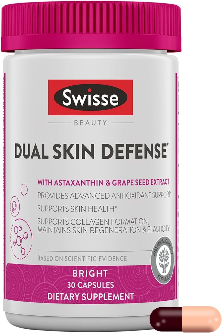 Swisse Beauty Dual Skin Defense 30 capsules bottle