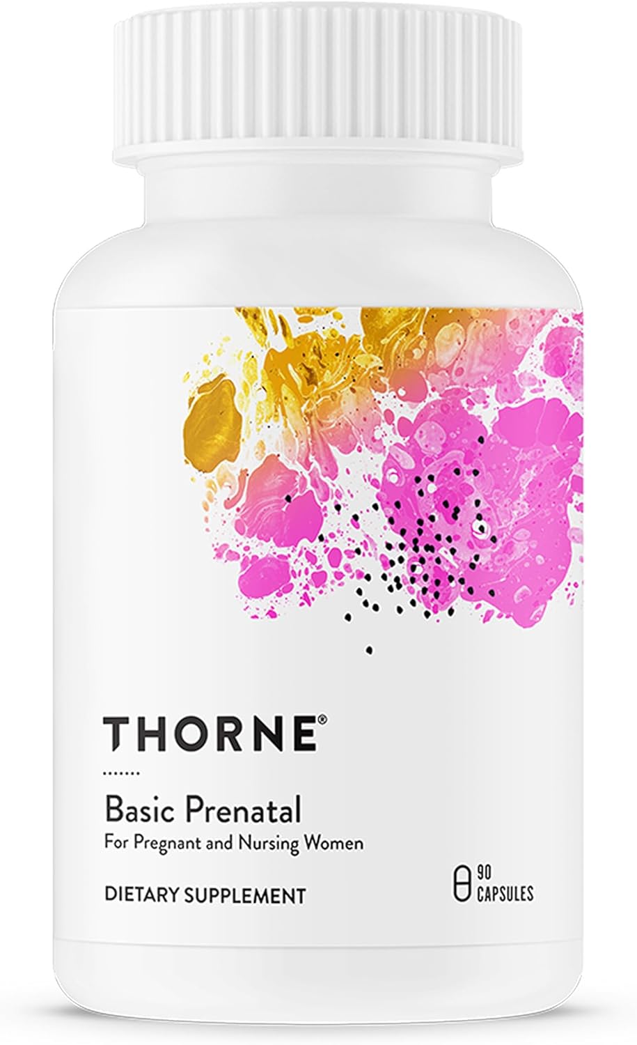 Thorne basic prenatal multivitamin capsules bottle