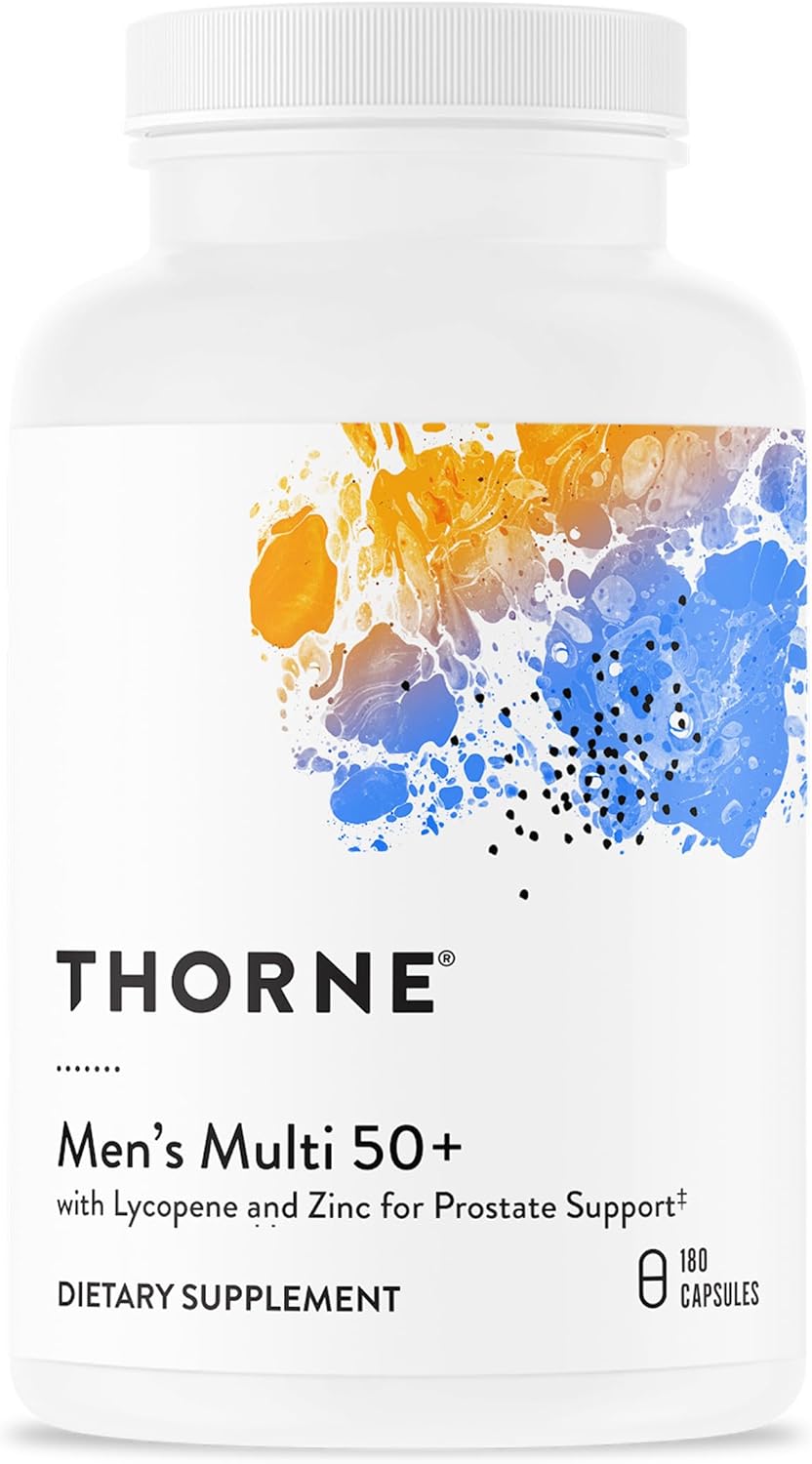 Thorne mens multi 50 multivitamin capsules bottle