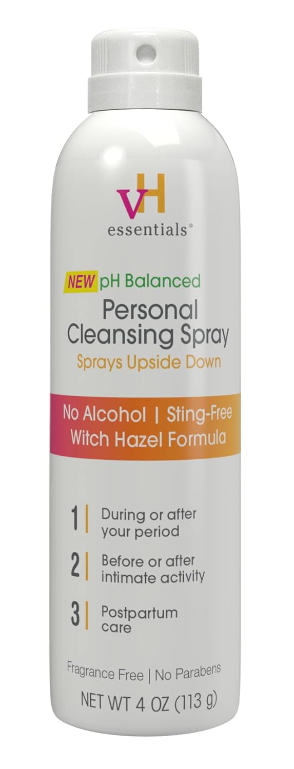vH Essentials personal cleansing spray fragrance free 4 fl oz