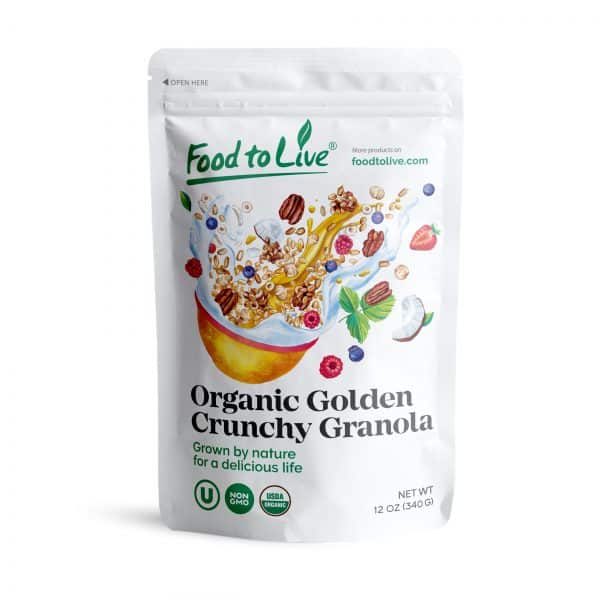 Organic Golden Crunchy Granola