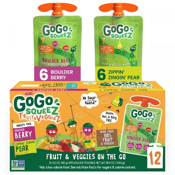 GoGo Squeez Fruit Veggies