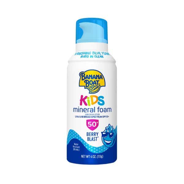 Kids Mineral Foam Sunscreen