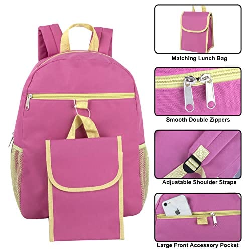 Backpack with Lunch Bag